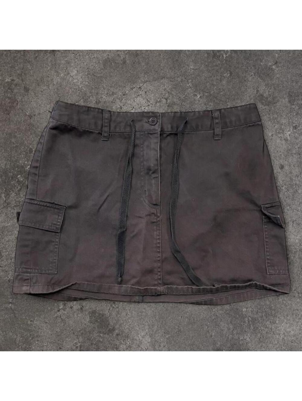 Fire Y2K Express Cargo Mini Skirt